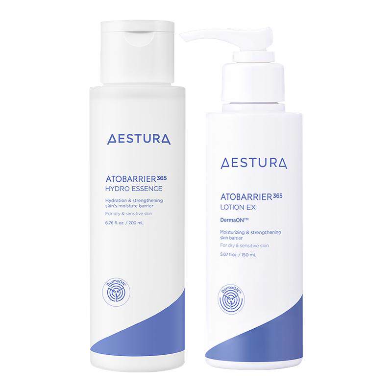 【百补】AESTURA/瑷丝特兰屏障修护乳水润精华露套组补水保湿面霜