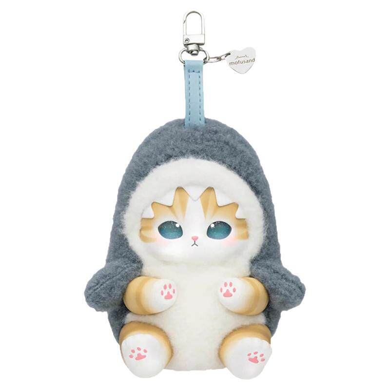 Mofusand鲨鱼猫盲盒百变动物搪胶