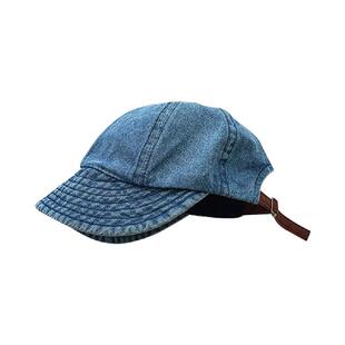 拉夏莉亚婴儿帽子牛仔帽宝宝鸭舌帽春秋儿童棒球帽男童遮阳帽男孩