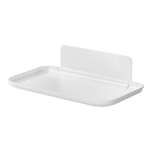 可折叠墙上置物架浴室厕所床头手机壁挂免打孔宿舍收纳架机顶盒架