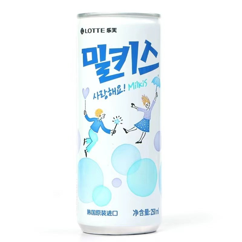 韩国牛奶汽水碳酸饮料进口
