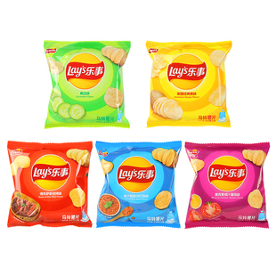 乐事薯片黄瓜味原味马铃薯片办公室膨化追剧解馋零食小吃休闲食品