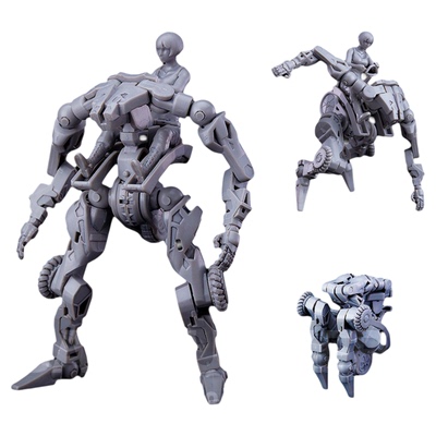 日版正版 限定版 OBSOLETE EXOFRAME MODEROID GSC 1/35 拼装模型