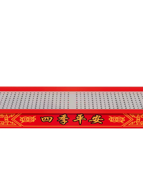 不锈钢多孔插蜡烛架红色蜡烛台