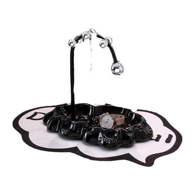 高档轻奢钥匙收纳玄关装饰品摆件