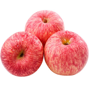 正宗山东烟台红富士苹果新鲜水果脆甜精品应季栖霞红苹果多汁整箱