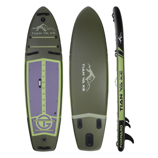 充气桨板钓鱼浆板路亚板海上冲浪板成人水上滑板划板船电动动力