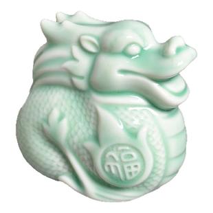 十二生肖摆件陶瓷属相鼠牛虎兔龙蛇马羊猴鸡狗猪可爱吉祥物瓷器小