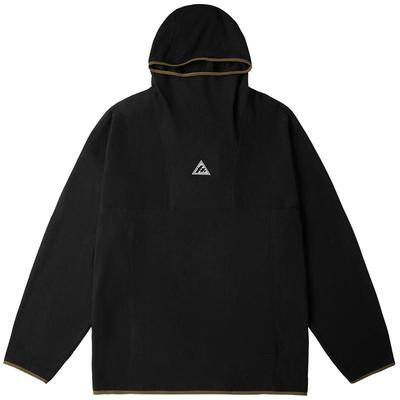 大码潮牌高领连帽双面摇粒绒卫衣