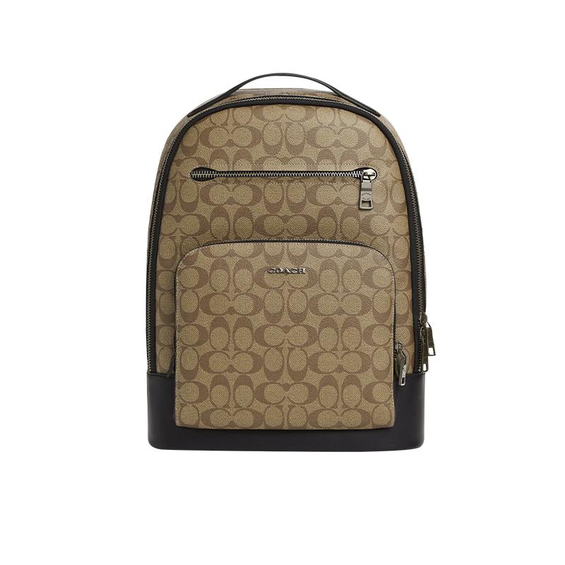 COACH/蔻驰男士双肩包通勤潮流包