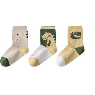 【上新】全棉时代儿童袜子宝宝袜子纯棉男童女童秋冬加厚中筒袜