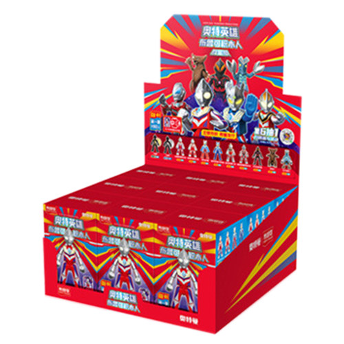 布鲁可奥特曼积木第13弹十三代群星版盲盒儿童男孩拼装积木人玩具