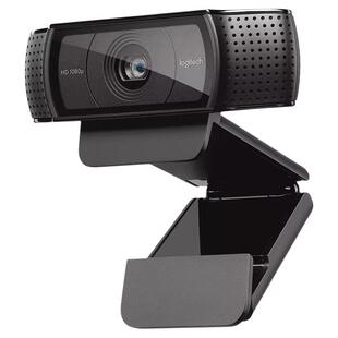 罗技C920高清摄像头PRO电脑台式机带麦淘宝抖音直播美颜带货920e