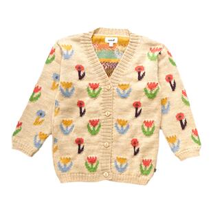 5件3折 Little家  美国oeuf FW22 秋冬儿童针织羊毛开衫防风帽