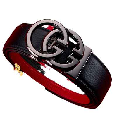 稻草人男士头层牛皮时尚潮流