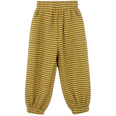 utouto长裤条纹运动裤