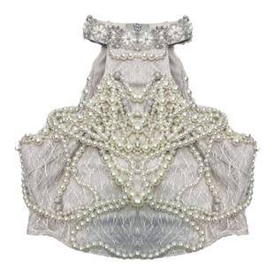 打歌服新款jennie同款金智妮科切拉重工珍珠挂脖演出短背心打歌服