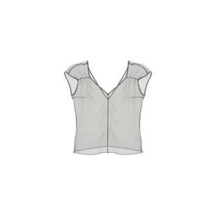 THE MEANING OF 设计师品牌 25春夏 褶皱V领上衣 SOLSOL买手店