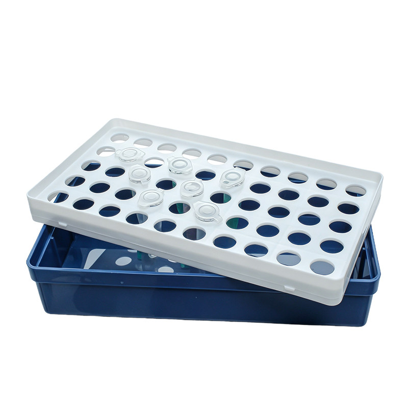 塑料离心管盒0.2/0.5/1.5/2/5ml 离心管架 双面板  四面架 32 50 60 72 96 100孔