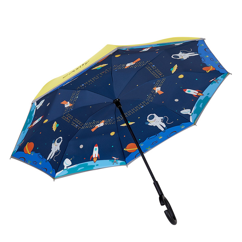easily安全反向儿童雨伞
