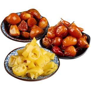 广西农家泡菜新鲜七彩泡椒小米辣酸辣灯笼椒五彩辣椒腌荞头下饭菜