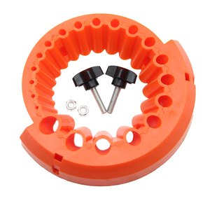 2-13mm多功能角磨机磨钻器橙色钻头研磨配件打磨电动辅助工具抛光