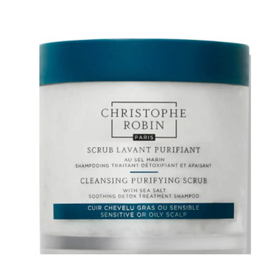 控油止痒Christophe Robin海盐头皮舒缓洗发膏CR洗发水250ml/75ml