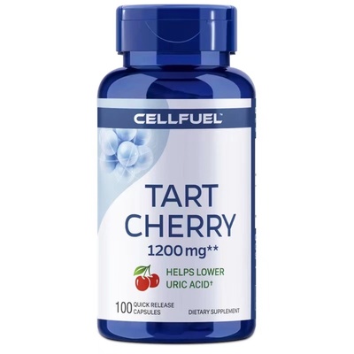 美国进口细胞CELLFUEL酸樱桃提取物胶囊1200mg100粒辅助