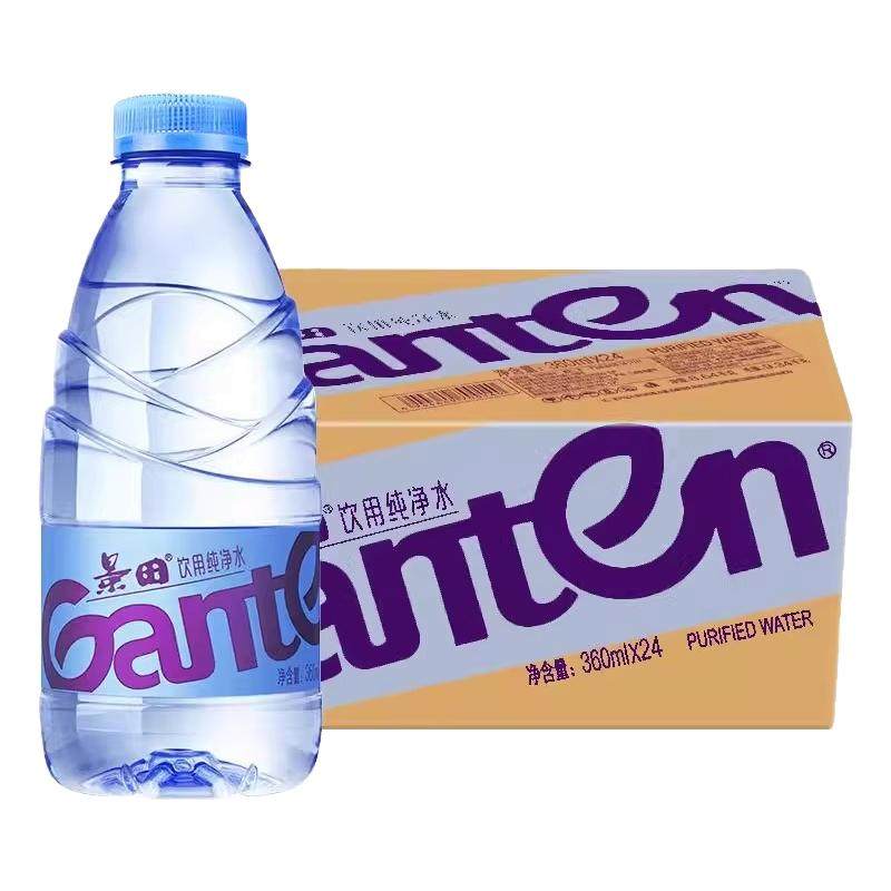 景田纯净水360ml*24瓶商务用水