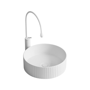 圆形艺术台上盆高级感陶瓷一体洗手盆阳台卫生间洗漱洗脸台上面盆