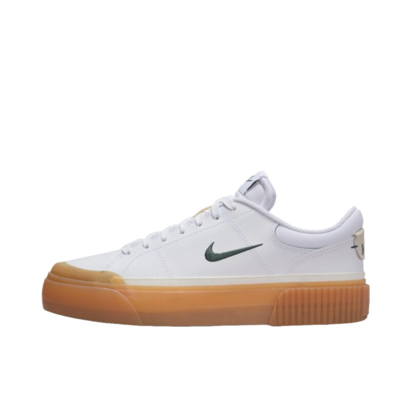 Nike耐克Court Legacy女子厚底松糕鞋增高低帮休闲板鞋FV5526-100