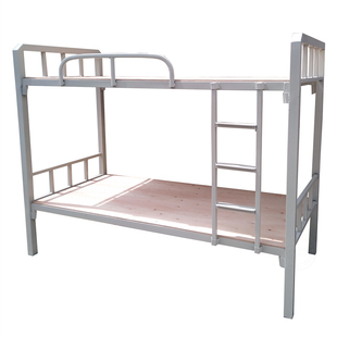 上下铺铁床员工宿舍铁艺床成人双层高低床学生床工地两层床子母床