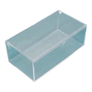 高透明手办展示盒首饰公仔娃娃防尘收纳盒口腔牙齿模型分类整理盒