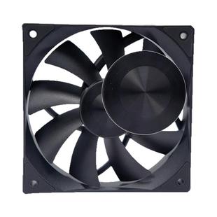 丛林豹F12性能风扇 无光机箱风量扇91.4CFM大风量12025台式机PWM