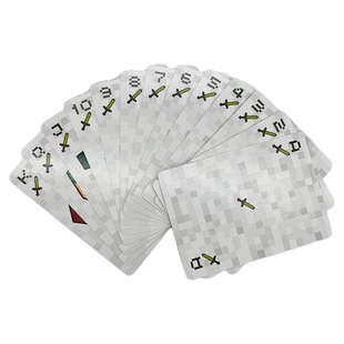 我的世界扑克牌桌游玩具正版mc游戏周边人物纸模模型卡片卡牌