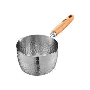 苏泊尔锤纹泼油小锅家用316不锈钢专用热油小锅多功能炝浇油神器