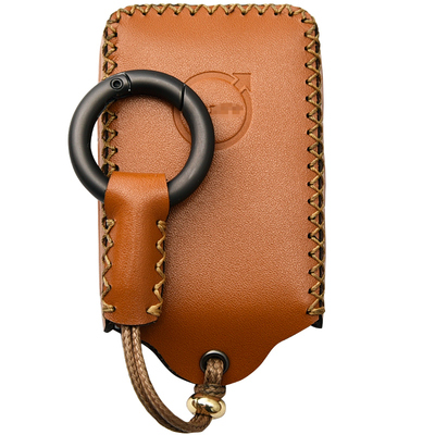 牛皮手工制作沃尔沃专用车钥匙套