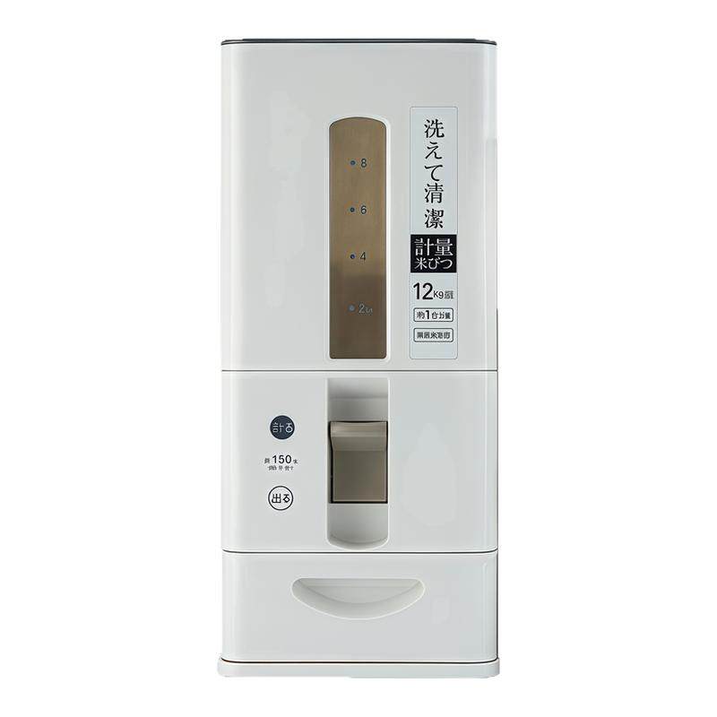 SHCJ厨房家用收纳日式自动可计量米桶硅胶式密封装米箱储米缸
