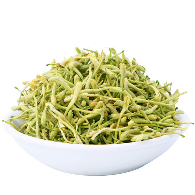 金银花茶野生非清火散装菊花茶组合特级封丘干消火下火茶叶30100g