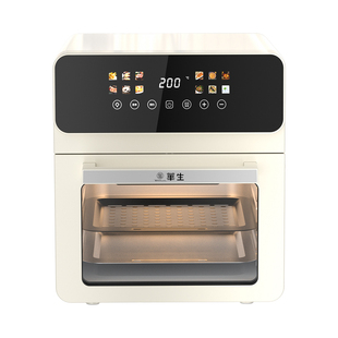 华生空气炸烤箱大容量空气炸锅一体机金属内胆炸烤箱电烤箱家用烘