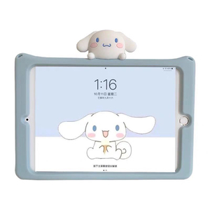 iPad可爱青蛙防摔可横竖支撑软壳