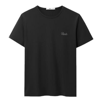 海澜之家六维弹力立体印花短t男