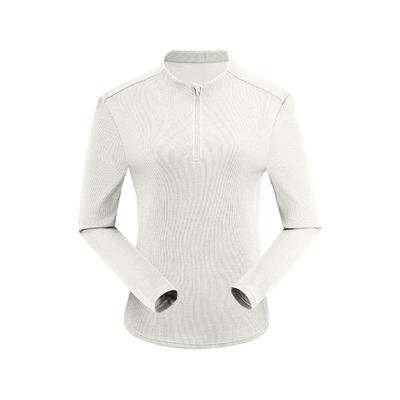 High Rock/天石鹅铠甲美利奴羊毛男女款薄立领长袖羊毛T恤G640