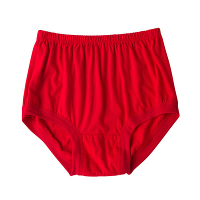 中老年人大红色内裤袜子腰带纯棉