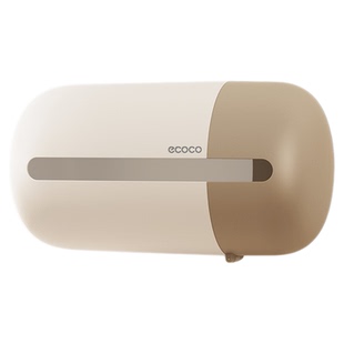 ecoco洗脸巾收纳盒厨房纸巾盒湿厕纸浴室壁挂湿巾厕所纸巾盒