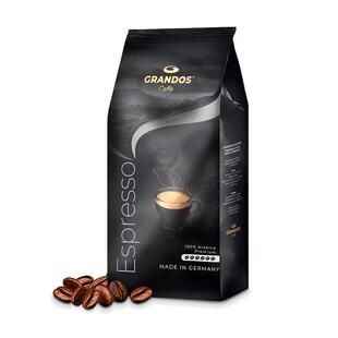 格兰特咖啡豆德国进口中深度烘培阿拉比卡意式黑咖啡分享装1kg