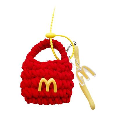 「麦麦耳机包」HiYOUNG可爱毛绒蓝牙耳机保护套适用苹果airpods3小米华为vivo爱国者通用情侣挂件包配饰百搭