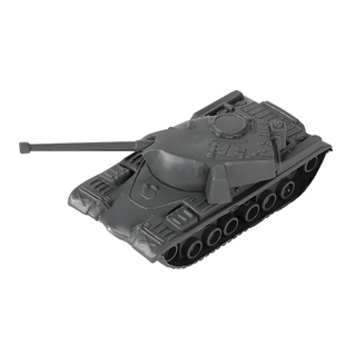 JEU旧义军事模型玩具配件 灰黄坦克10只装 男孩玩具成品