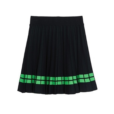 MIIDII谜底2022春秋季俏皮百褶裙针织裙学院风毛线裙221MZ0313