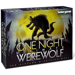 英文版一夜终极狼人One Night Ultimate Werewolf 桌游卡牌
